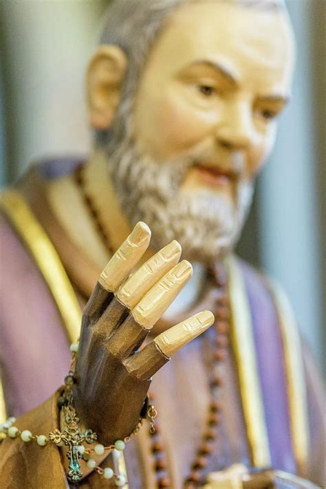 The Blessing Hand Of Saint Pio Photograph By Vivida Photo Pc Fine Art