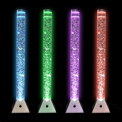 Colour Changing Bubble Fishglitter Mood Water Lamp Extra Large 90cm Ebay