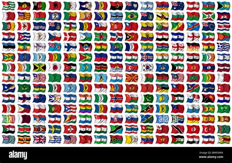 210 Flags Of The World Every Flag Has Its Own Clipping Path With