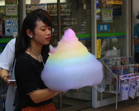 Cotton Candy Harajuku Tokyo Michael Dunn Flickr