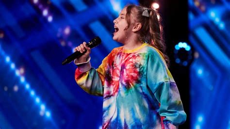 9 Year Old Immi Davis Shocks Britains Got Talent Judges With