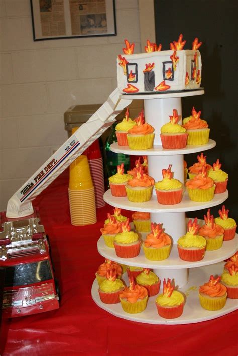 Firetruck Cake Firetruck Birthday Party Fireman Birthday Trucks