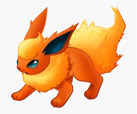 Pokémon X And Y Orange Dog Like Mammal Cartoon Mammal Pokemon Flareon