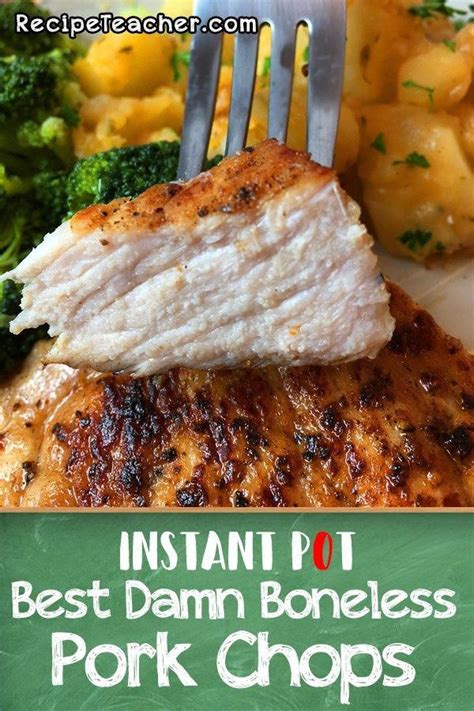 These easy baked pork chops only require a few spices to really make them stand out. Pin by Dave Highum on Recipes | Instant pot dinner recipes, Pork chops instant pot recipe ...