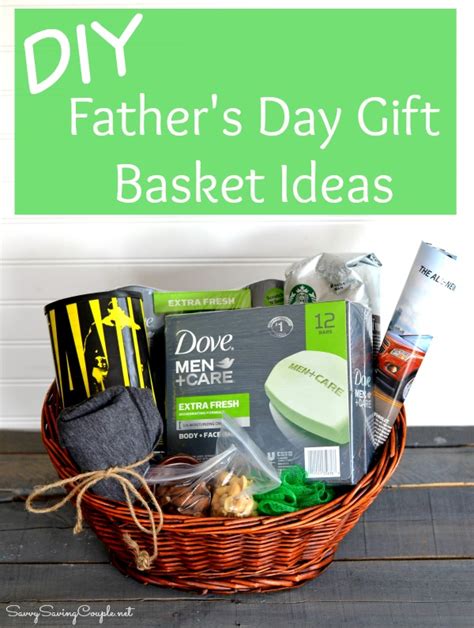 When it comes to holidays and birthdays, dads are notorious for not needing anything.. DIY Father's Day Gift Basket with Dove Men + Care ⋆ Savvy ...