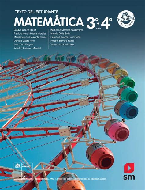 Libro De Matemática 3° Y 4° Medio 2024 Descarga Pdf Textos
