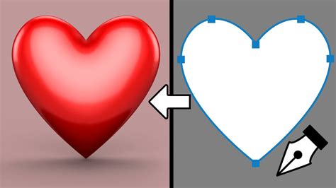Heart 3d Photoshop 3d Heart Photoshop 3d Models Photoshop 2d To