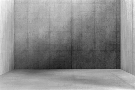 Sad man in a empty room; Small Empty Concrete Room Stock Photo - Download Image Now ...