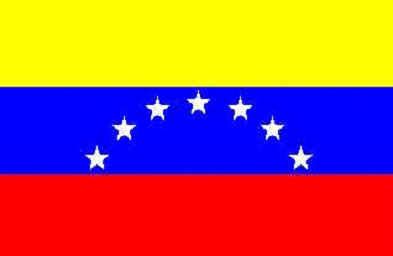La bandera de la república bolivariana de venezuela, o «los colores del arco iris», expresión favorita de su creador, se inspira en el diseño elaborado por el capitán de fragata lino de clemente y, el general francisco de miranda para la confederación americana de venezuela. BANDERA DE VENEZUELA