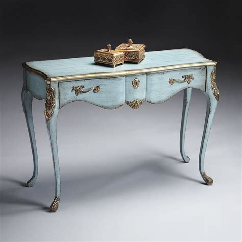 Butler Specialty 6035208 Console Entry Table French Blue Blue