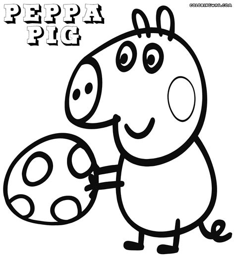 Peppa Pig coloring pages | Coloring pages to download and print