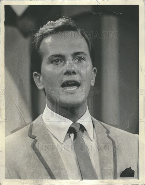 Press Photo Charles Eugene Pat Boone Nbc Show Historic Images