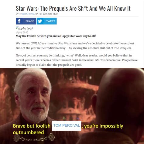 I Will Do What I Must Rprequelmemes