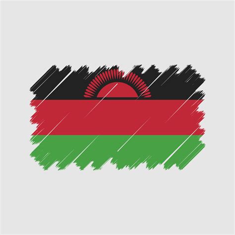 Vetor De Bandeira Do Malawi Bandeira Nacional 10774856 Vetor No Vecteezy