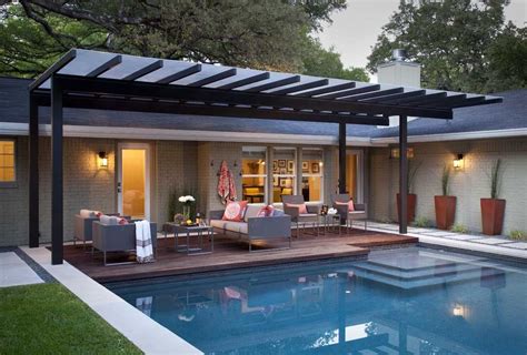 Ideas To Integrate While Constructing Swimming Pool Pergola Pergolas