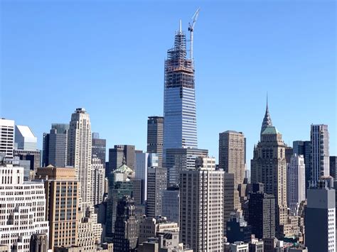 One Vanderbilt Tops Out At 1401 Feet Becomes Tallest Office Building