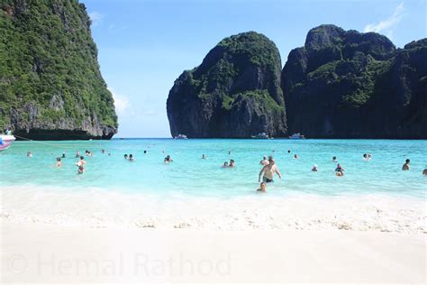 Isole Phi Phi Thailandia Scenografia Naturale Del Film The Beach