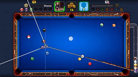 8 Ball Pool Full Guidelines1k Coins Game Youtube
