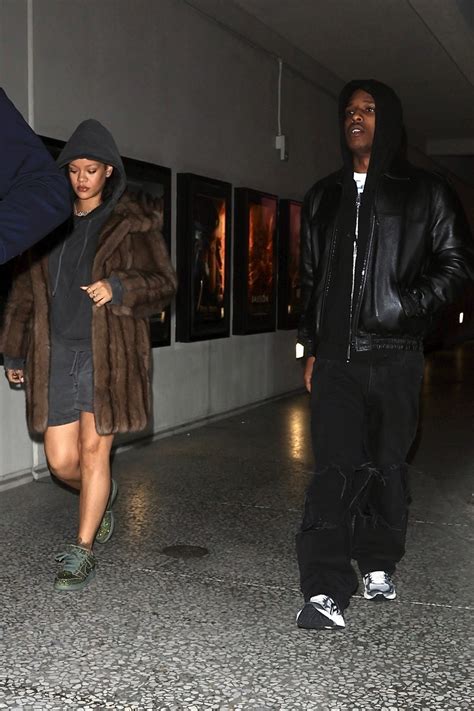 Rihanna In A Fur Coat Los Angeles 12292022 Celebmafia