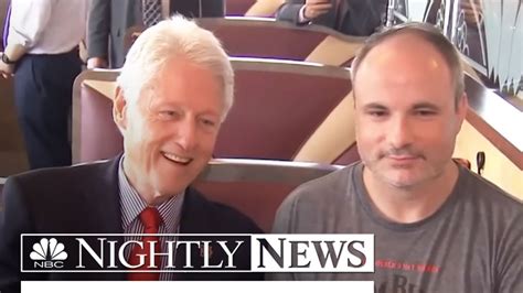 Bill Clinton Makes Political History In Role Reversal At Dnc Nbc Nightly News Youtube