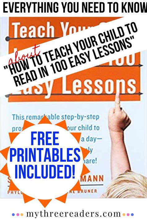 Teach Your Child To Read In 100 Easy Lessons 2022 Review And Pdf Freebie