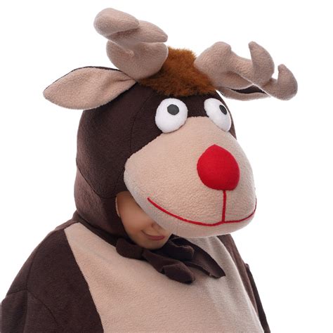 Christmas Reindeer Rudolph Costume New Year Party Costume Etsy