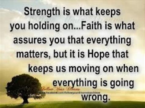 Hope And Faith Quotes Shortquotescc
