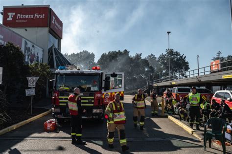 Sydney Fire In Rockdale Firefighters Extinguish Garbage Shed Blaze