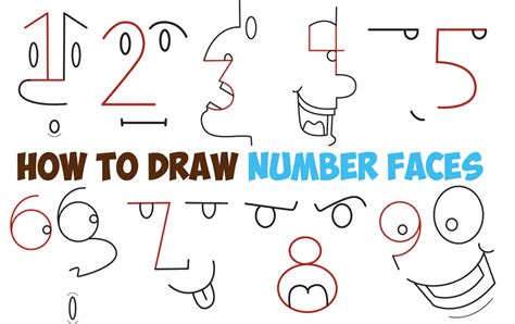Number Fun Archives How To Draw Step By Step Drawing Tutorials