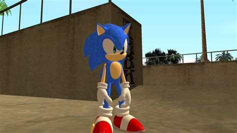 Gta San Andreas Sonic Frontiers Sonic The Hedgehog Mod