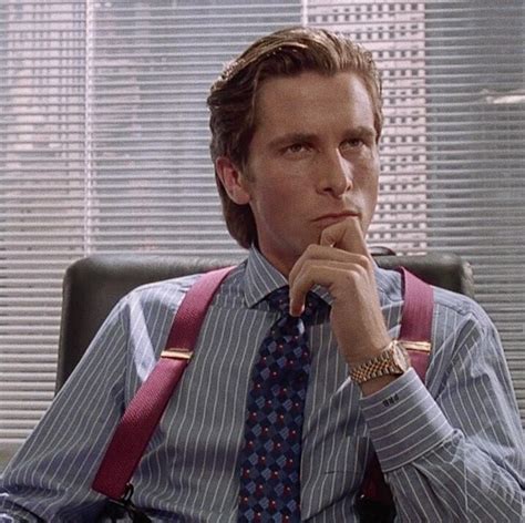 “uncouth Asshole” — Christian Bale In American Psycho 2000