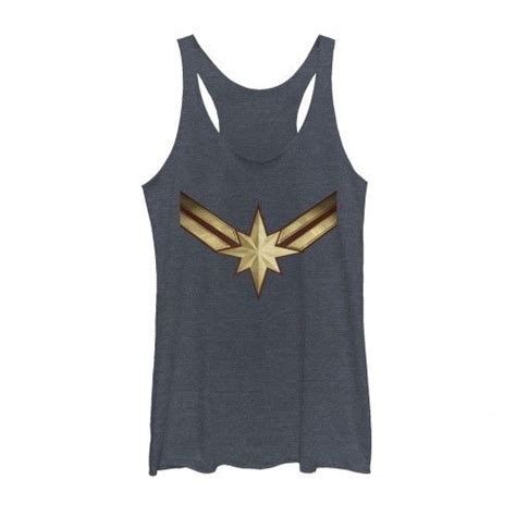 join the ranks of the noble kree with the marvel captain marvel star symbol costume women s