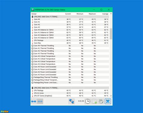 Monitor Cpu Temperature On Windows 10 Visihow