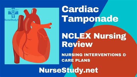 Cardiac Tamponade Nursing Diagnosis And Nursing Care Plan Nursestudynet