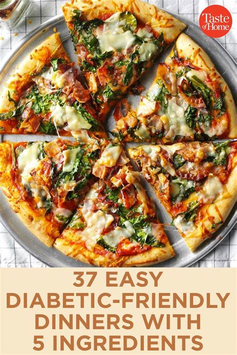 37 Easy Diabetic Friendly Dinners With 5 Ingredients Or Less