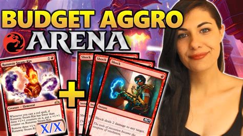 Mtg Arena Budget Red Aggro Standard Decks Guide Youtube