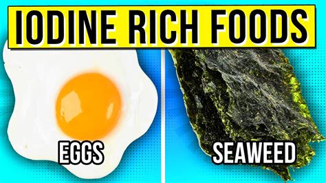 TOP 9 Foods High In Iodine YouTube