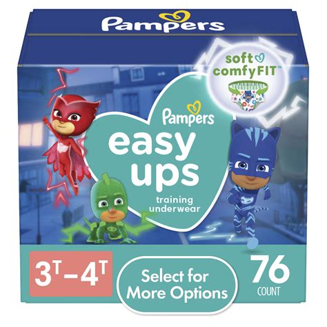 Pampers Easy Ups Bluey Training Pants Toddler Boys Size 3t4t 76 Count