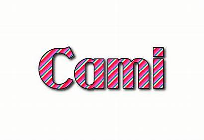 Cami Coon Logos Flamingtext Stripes