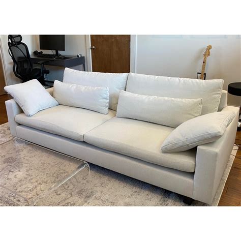 It also comes in quite literally over 100 options for color and fabric. West Elm Harmony Sofa | Chairish