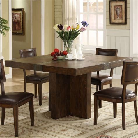 18 l x 18 d x 41.5 h dimension: 32 best Square Dining Table Ideas images on Pinterest ...