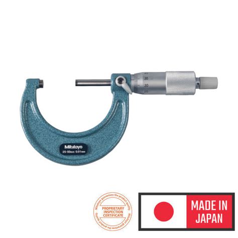 Mitutoyo 25 50mm Outside Micrometer General Tools