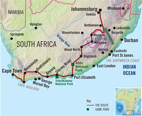 Cape Town To Johannesburg Safari The Garden Route