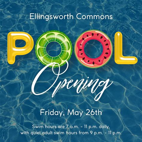 Ewc Pool Opening Premier Homes