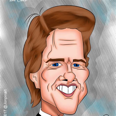 Tom Cruise Caricature Domestika