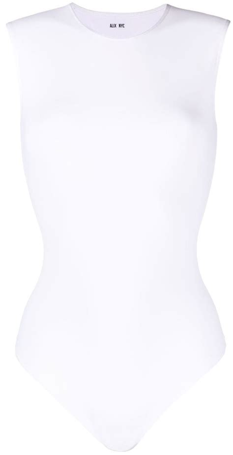 Lenox Bodysuit White KristinDaily Org