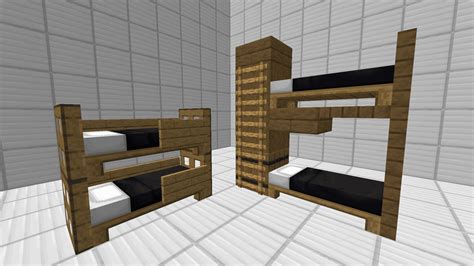 How To Make Bunk Beds In Minecraft Step By Step Gamezo