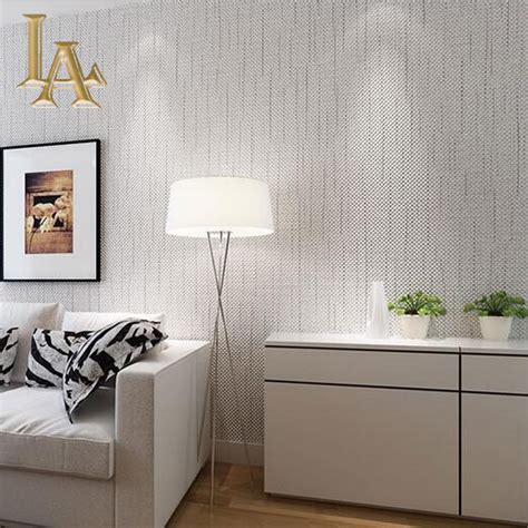 Textile full living room wallpaper. Grey Living Room Wallpaper