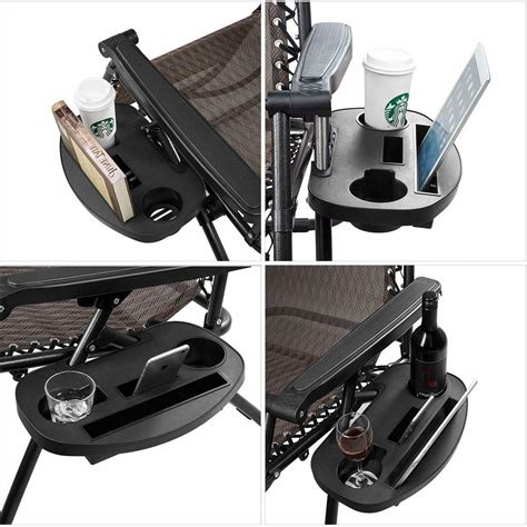 Buying guide for best zero gravity chairs types of zero gravity chairs features of zero gravity chairs cost of zero gravity chairs zero gravity cup holders. ZERO GRAVITY CHAIR TRAY Black Utility Clip On