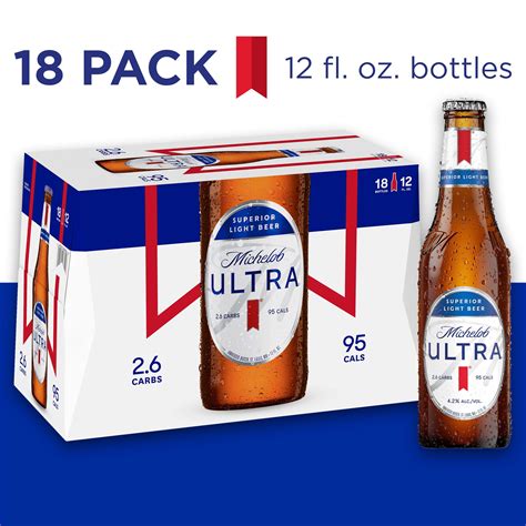 Michelob Ultra Light Beer 18 Pack Beer 12 Fl Oz Ubuy Nepal